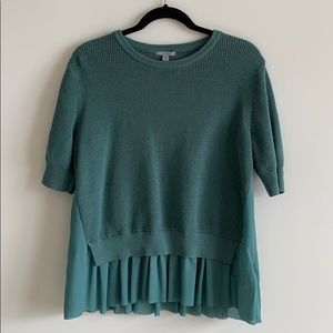 COS Sweden Elbow- Sleeve Tee Size M